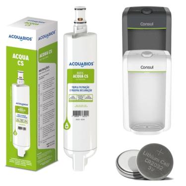 Imagem de Refil Filtro Cs Compatível Consul Cpb34 Cpc31 Cpb35 Cpc30 Bateria