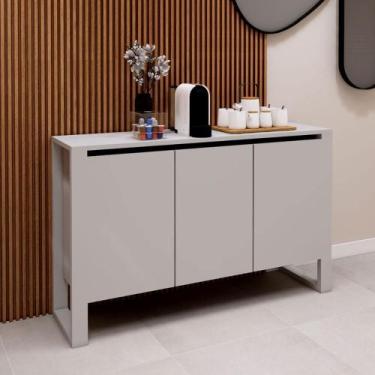 Imagem de Aparador Balcão para Escritório 3 Portas 136cm 100% MDF F5 - F5 Office