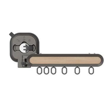 Imagem de Hhsdyl Estante de Roupas Durável e Robusta, Varal de Parede Dobrável e Retrátil para Secar Roupa, para Uso Interior/Exterior, Lavandaria, Casa de Banho e Varanda,C,One