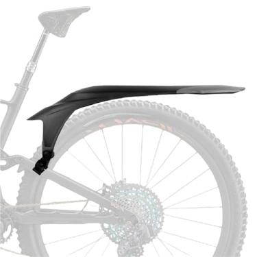 Imagem de Para-lama de bicicleta MTB em plástico PP macio com sistema de liberação rápida para bicicletas de 26, 27,5 e 29 polegadas. Acessórios para bicicletas de montanha.(RL1000-Rear)