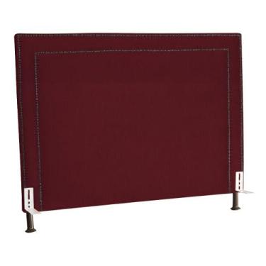 Imagem de Cabeceira para Cama Box Quarto Casal Queen 160cm Viviane Suede - Estop