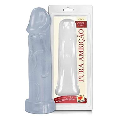 Imagem de Capa Peniana Em CyberSkin Com Glande Saliente 18cm - Sexy Fantasy - Cor: Transparente - Tamanho: 18cm, Sexy Fantasy
