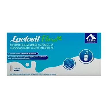 Imagem de LACTOSIL FLORA COM 8 Cí PSULAS