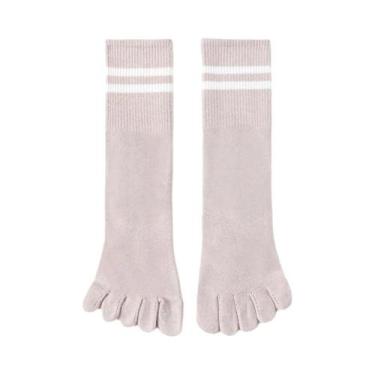 Imagem de Meias Antiderrapantes Femininas De Cinco Dedos Para Yoga E Pilates, 5 