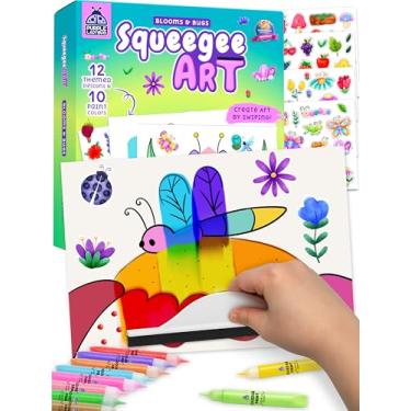 Imagem de PURPLE LADYBUG 2525 - Pinte flores e insetos