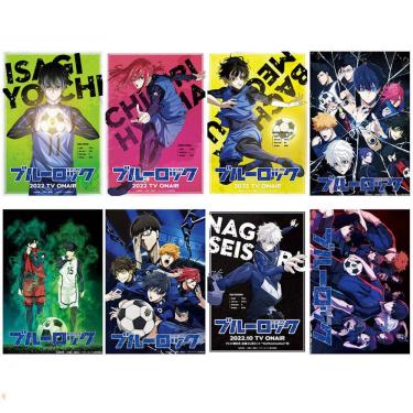 Imagem de Poster Blues Locks Anime Art 42x29cm 8 unidades/lote de papel 300g