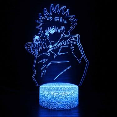 Imagem de Luz noturna LED 3D Jujutsus Kaisens Fushiguros Megumis
