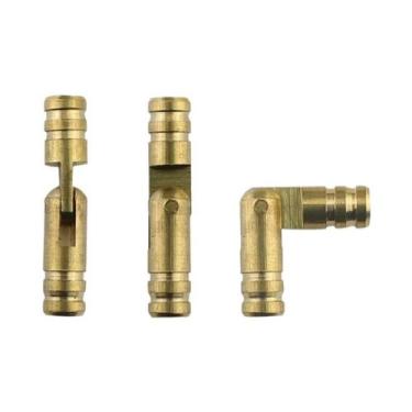 Imagem de Dobradiças De Cilindro Ocultas Em Latão 10 Peças Hardware Invisível Pa