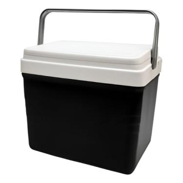 Imagem de Caixa Térmica 42L Cooler Viagem Praia Piscina Camping c/Porta Copos Cabe 60 Latas - 47 * 35.5 * 41cm, Ideal for Carnaval Parades & Barbecue Supplies
