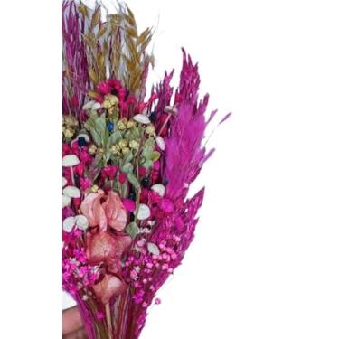Imagem de Buquê de flores secas e desidratadas, Complements Wedding Bouquets, Party Decor & Home Accents(Rosa)