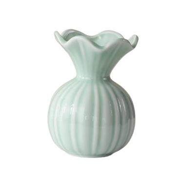 Imagem de Vasos de flores Vaso de flores moderno para mesa centro, arranjos para cozinha, estante e decoração interiores Vaso de cerâmica