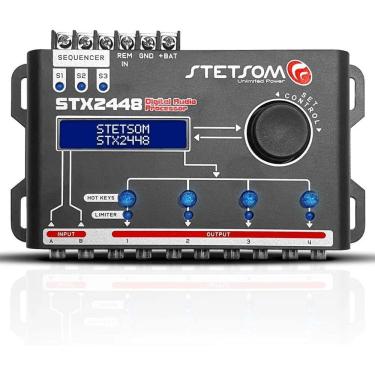 Imagem de 2X Processador De Áudio Digital Equalizador Crossover Automo