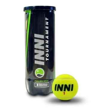 Imagem de 2X Bola De Tênis Inni Tournament - Tubo Com 3 Bolas