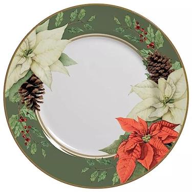 Imagem de Prato Raso Mariah Verde Natal Alleanza 6 un