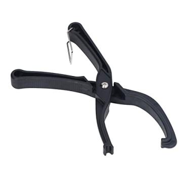 Imagem de Akozon Alicate para Pneus de Bicicleta - Braçadeira Removedora de Pneus de Bicicleta ABS de Montanha, Ferramenta Protetora de Aro para Economia de Trabalho para Fácil Instalação e Remoção de (Preto)