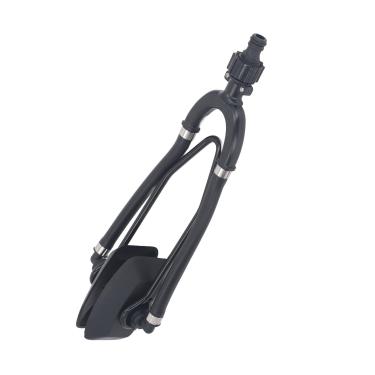 Imagem de Acouto Lavador de Motor Duplo para Mangueira de Jardim de 5/8 Polegadas - Ferramenta Versátil de Motor Externo Com Construção