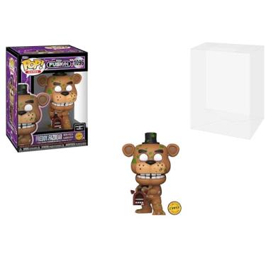 Imagem de Funko Fusion Five Nights at Freddy's Chase Version Zombie Freddy Fazbear with Pizza Launcher Pop Vinyl Figure 1096 Bundled with Pop Protector 1096