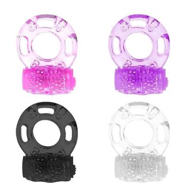 Imagem de Anel Peniano com Vibro Borboleta - Silicone Flexível - Estimulador de Prazer Intenso