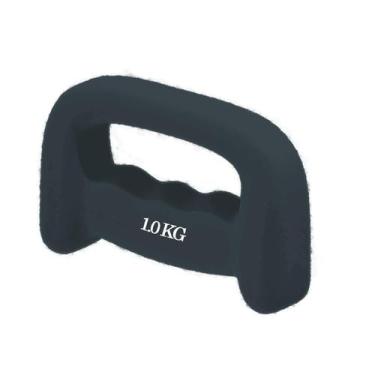 Imagem de Peso De Mao Halter Boxing Dumbell 1kg Revestido Musculacao Treino Fitn