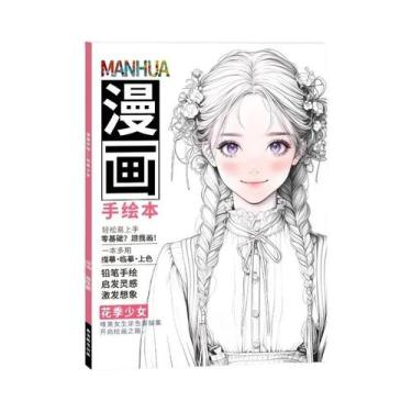 Imagem de Livro De Tutorial Para Desenho De Personagens De Quadrinhos Para Inici