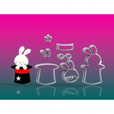 Imagem de Cortador Circo - Coelho Na Cartola Modular Tamanho 5 Cm