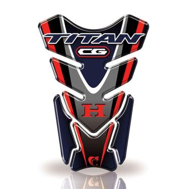 Imagem de Protetor De Tanque Honda Cg Titan Todos Os Anos Azul