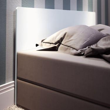 Imagem de Cabeceira Reta Para Box Casal 1217 Branca