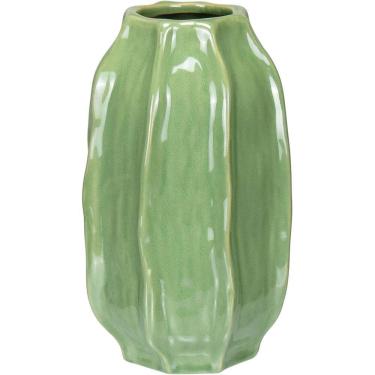 Imagem de VASO DECORATIVO ENFEITE CASA HOME&CO CERÂMICA 20x10x10cm VERDE