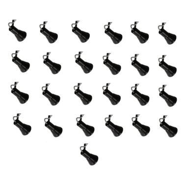 Imagem de Kit 25 Spot Trilho Perfilado Eletro calha Par20 Bulbo OL3