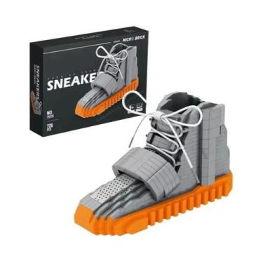 Imagem de Tênis De Basquete DIY Para Meninos E Meninas, Blocos De Montagem, Mode