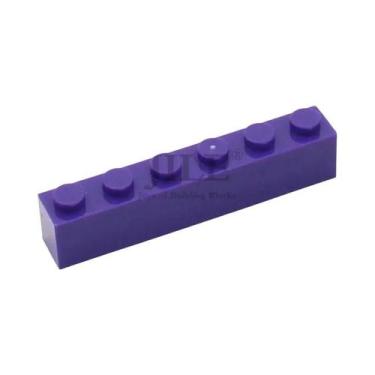 Imagem de Blocos De Montar Criativos 1x6 Moc, 50 Peças, Compatíveis Com Brinqued