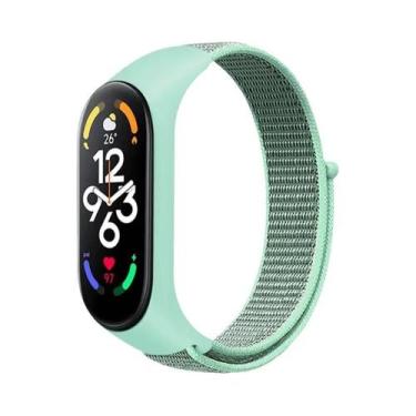 Imagem de Pulseira De Nylon Sport Loop Para Xiaomi Mi Band 7 6 5 4 3 - Substitui