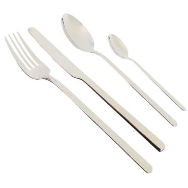 Imagem de Faqueiro 24 Peças Veneza Aço Inox Caixa Litografada Wolff