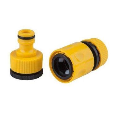 Imagem de Kit para Mangueira com Adaptador e Engate Rápido 1/2 Polegadas para Ja