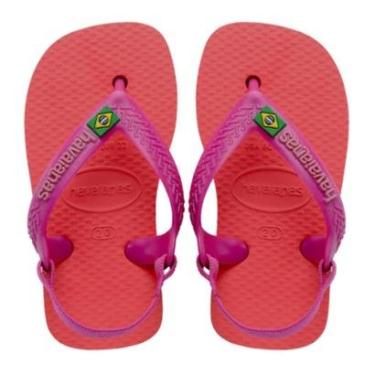 Imagem de Chinelo Havaianas Infantil Baby Brasil Menina Original-Feminino