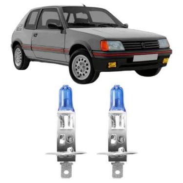 Imagem de Lampadas super branca farol milha peugeot 205 todos h1 - VELOX TIGER S