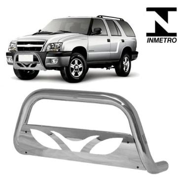 Imagem de Quebra Mato Blazer 2001 2002 2003 2004 2005 a 2011 Cromado - CCF