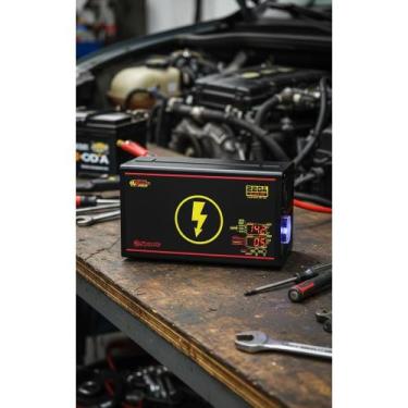 Imagem de 2x Fonte Automotiva 220A 2750W Bivolt Heavy Duty 12V - Congratulations