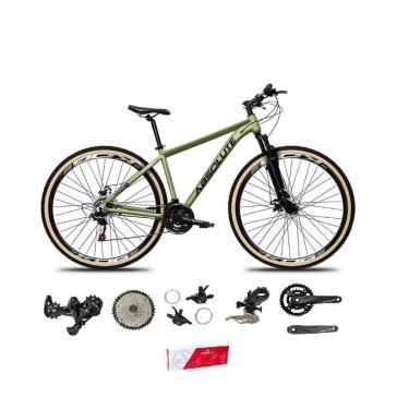 Imagem de Bicicleta Aro 29 Absolute Nero 5 Kit 2x9 Freio Hidráulico K7 11/40 Pdv 24/38 Susp Trava...