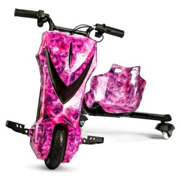 Imagem de Triciclo Elétrico Drift Infantil 250W com Bluetooth e Amortecedor  3 R