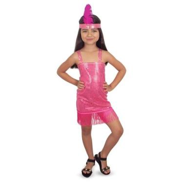 Imagem de Fantasia melindrosa infantil menina carnaval - brink model -, G