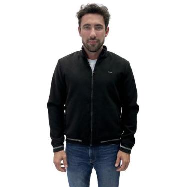 Imagem de Jaqueta Guilherme Soul Bomber Masculina, M, Preto