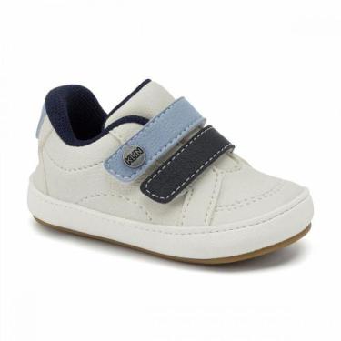 Imagem de Tenis Klin 448206 18026 Algodao Doce Menino Infantil, Off white, 18
