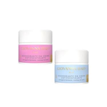 Imagem de Giovanna Baby Kit 2 Desodorantes em Creme Rosé + Blue 55g