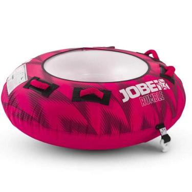 Imagem de Boia Náutica Rumble Hot Pink 1 Pessoa Jobe Rebocável Lancha Jet