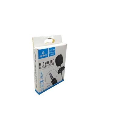 Imagem de Microfone de Lapela P2 3.5MM Lehmox LEY-205