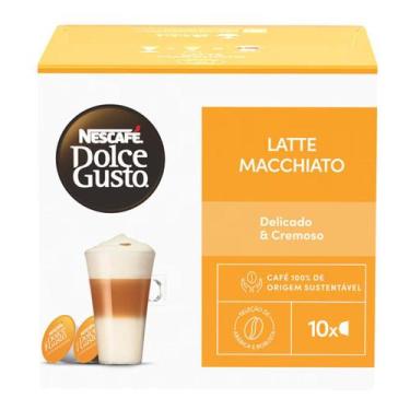 Imagem de Capsula de Latte Macchiato Dolce Gusto 10 unidades -, Latte Macchiato