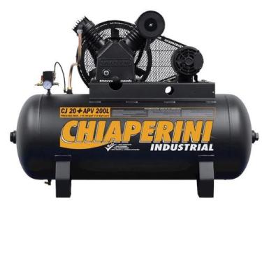 Imagem de Compressor de Ar Alta Pressão CJ 20+ APV 200L 5HP Trifásico - Chiaperi