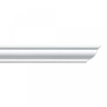 Imagem de Kit 90m Linear Roda Teto Perfil de Poliestireno 045 Branco Homestar