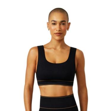 Imagem de Top Fitness Esportivo Cós Duplo Anatômico Canelado Poliamida Hope Reso